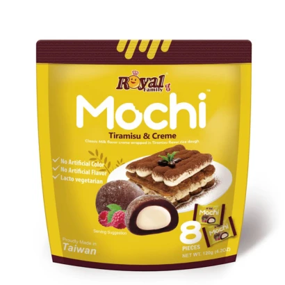 Royal Family Mochi Tiramisu & Creme 120gm