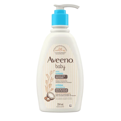 Aveeno Baby Daily Moisture Cream With Coconut Oil & Shea Butter 354ml