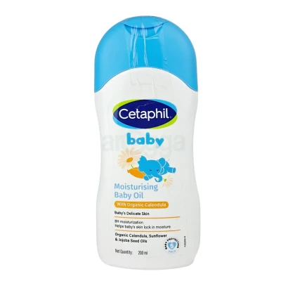 Cetaphil Baby Moisturising Baby Oil with Organic Calendula 200ml