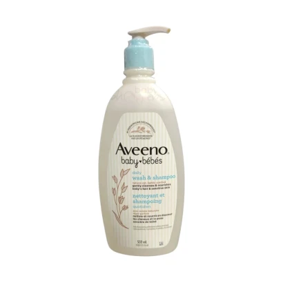 Aveeno Baby Daily Moisture Wash & Shampoo 532ml