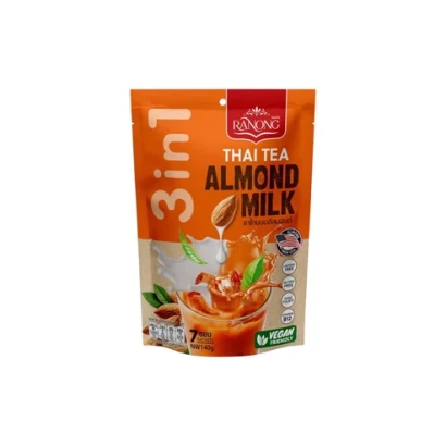 RANONG 3 in 1 Thai Tea Almond Milk 140gm