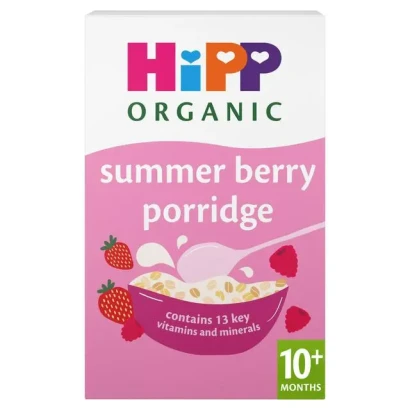 Hipp Organic Summer Berry Porridge (From 10+mnths) 200gm