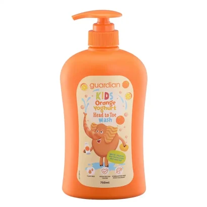Mannings Guardian Kids Head To Toe Wash Orange 750ml