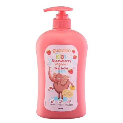 Mannings Guardian Kids Head To Toe Wash Strawberry 750ml