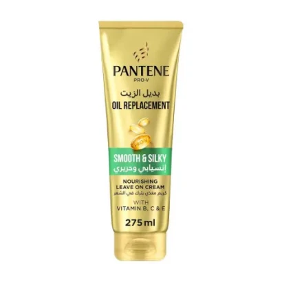 Pantene Oil Replacement Smooth & Silky Nourishing Leave On Cream 275ml
