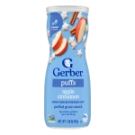 Gerber Apple Cinnamon Puffs (8+ Months) 42gm