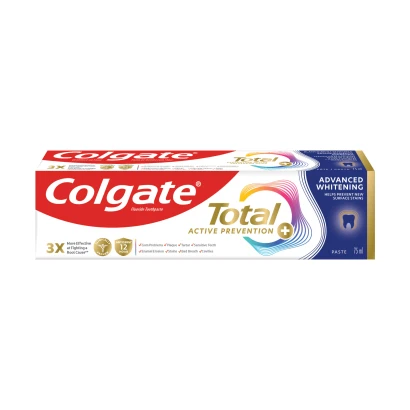Colgate Total Active Prevention Advanced Whitening Toothpaste 75ml