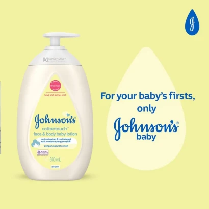 Johnson's Cottontouch & Body Lotion 500ml